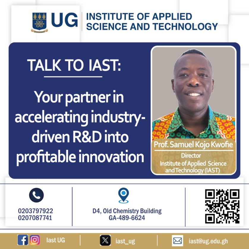 iast_ug's tweet image. Transform ideas to reality!!!

Our Institute accelerates💥 industry-driven R&amp;amp;D into profitable innovations 💡.

Partner🫂 with us now !!!

#R&amp;amp;D
#innovationinsights 
#industry