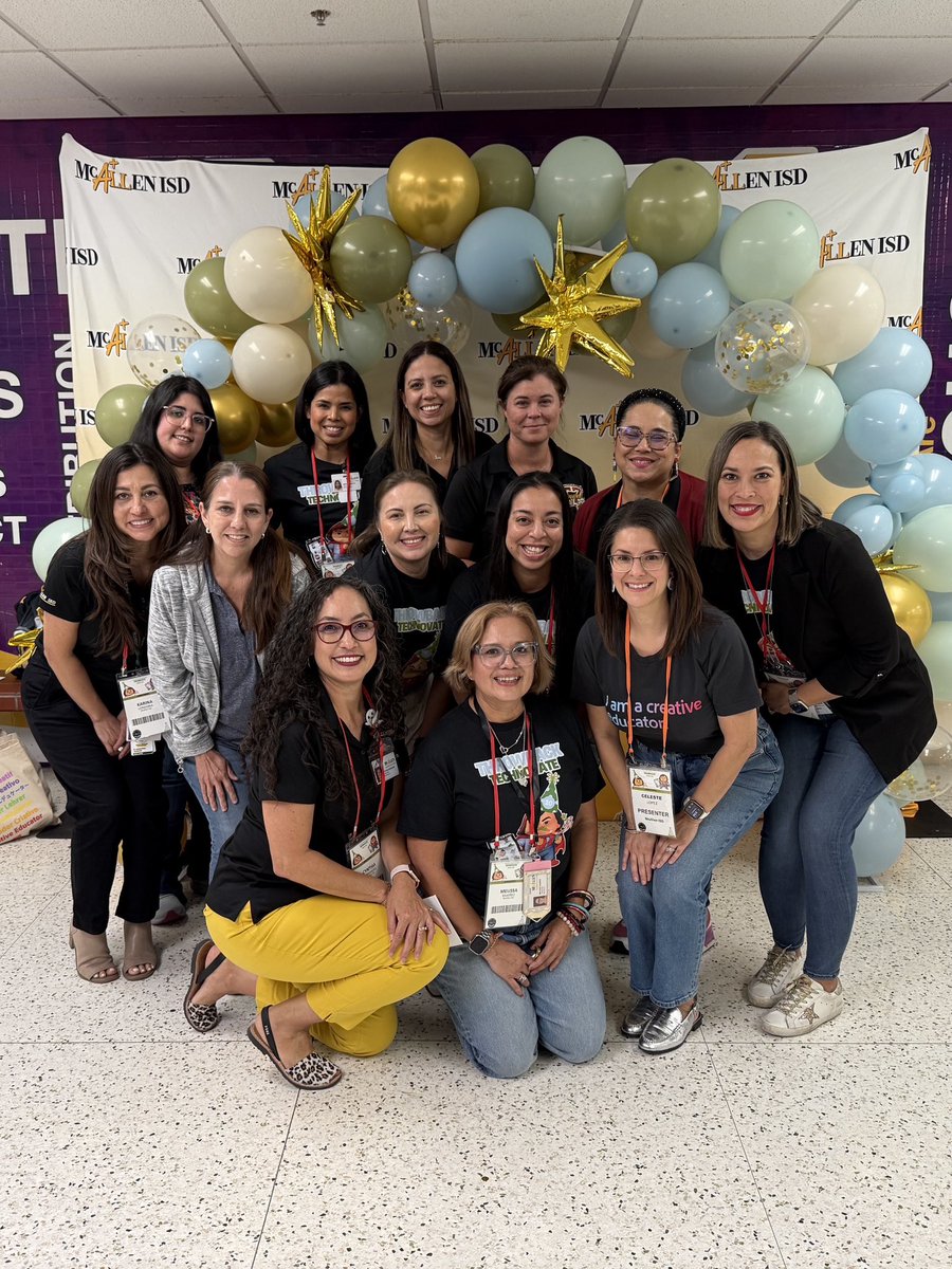 annvega (@annvega) on Twitter photo And thank you to the #McAllenISDLIB dream team who works so hard to support each other and our Digital Learning and Library team! Thank you everyone! Missing a lot here but grateful for them all <a href="/McAllenISD/">McAllen ISD</a> #TECHnovate25 And thank you to the #McAllenISDLIB dream team who works so hard to support each other and our Digital Learning and Library team! Thank you everyone! Missing a lot here but grateful for them all <a href="/McAllenISD/">McAllen ISD</a> #TECHnovate25