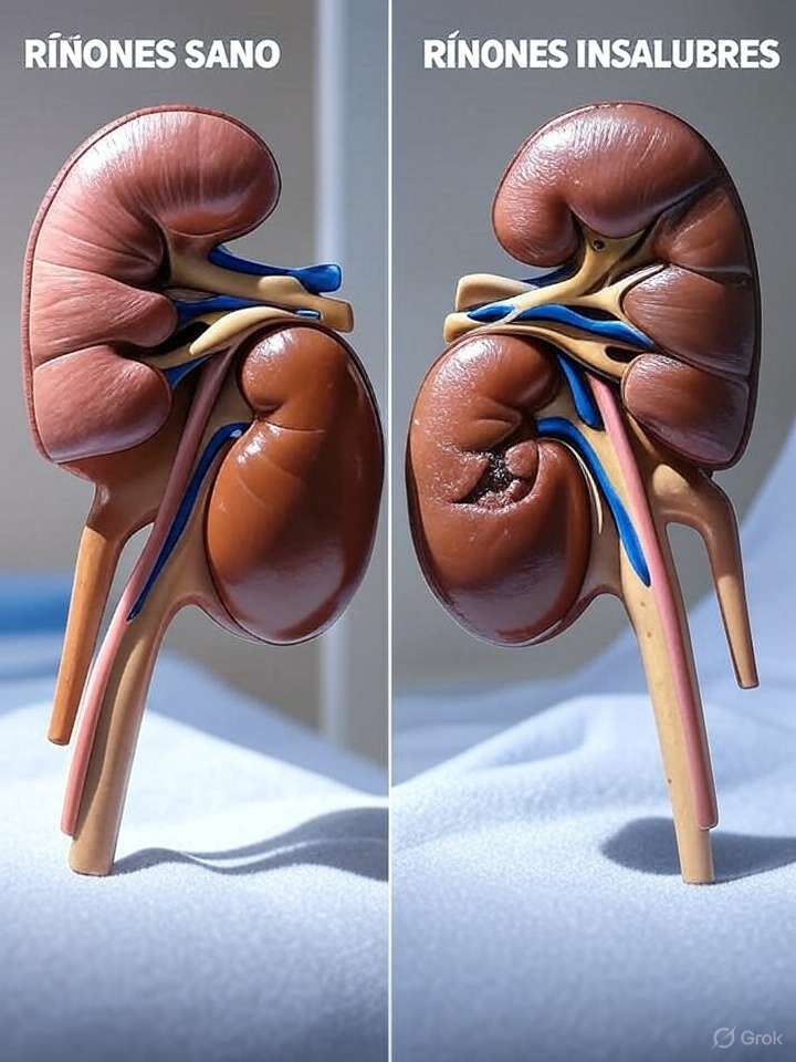 El sistema de desintoxicación natural de tu cuerpo:

Riñones.

El 90 % de las personas los ignoran, lo que silenciosamente causa inflamación, confusión mental y agotamiento.

Aquí tienes todo lo que necesitas saber sobre la salud renal (y cómo depurarlos):