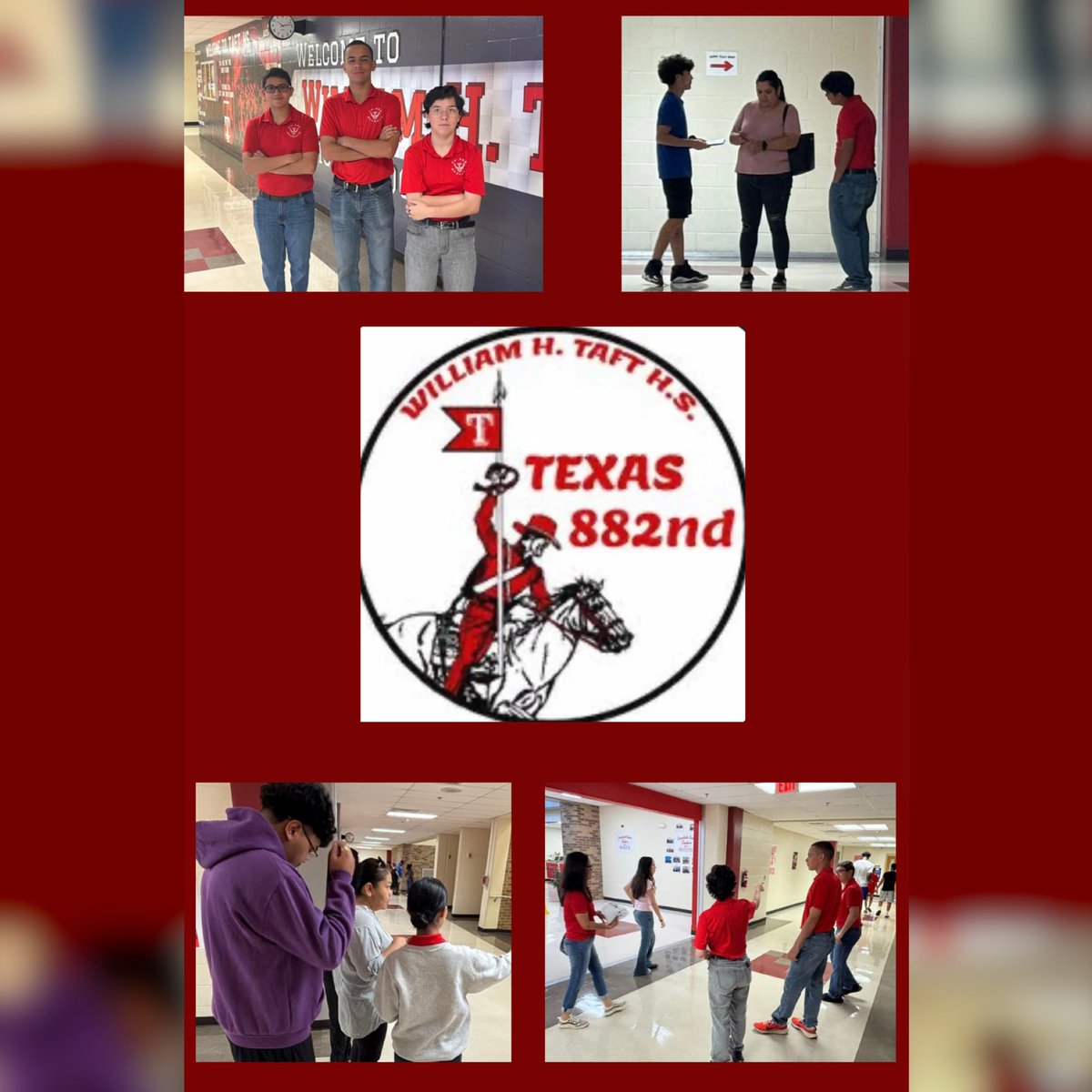 Taft TX-882 AFJROTC (@taftjrotc) on Twitter photo PREP DAYS. Volunteer cadets supported students picking up class schedules, registering for classes, completing necessary forms, and getting information about the upcoming school year. <a href="/NISDTaft/">Taft HS</a> <a href="/AHernandez_VP/">Aurelio Hernandez</a> <a href="/NISDComArts/">CommunicationsArtsHS</a> PREP DAYS. Volunteer cadets supported students picking up class schedules, registering for classes, completing necessary forms, and getting information about the upcoming school year. <a href="/NISDTaft/">Taft HS</a> <a href="/AHernandez_VP/">Aurelio Hernandez</a> <a href="/NISDComArts/">CommunicationsArtsHS</a>