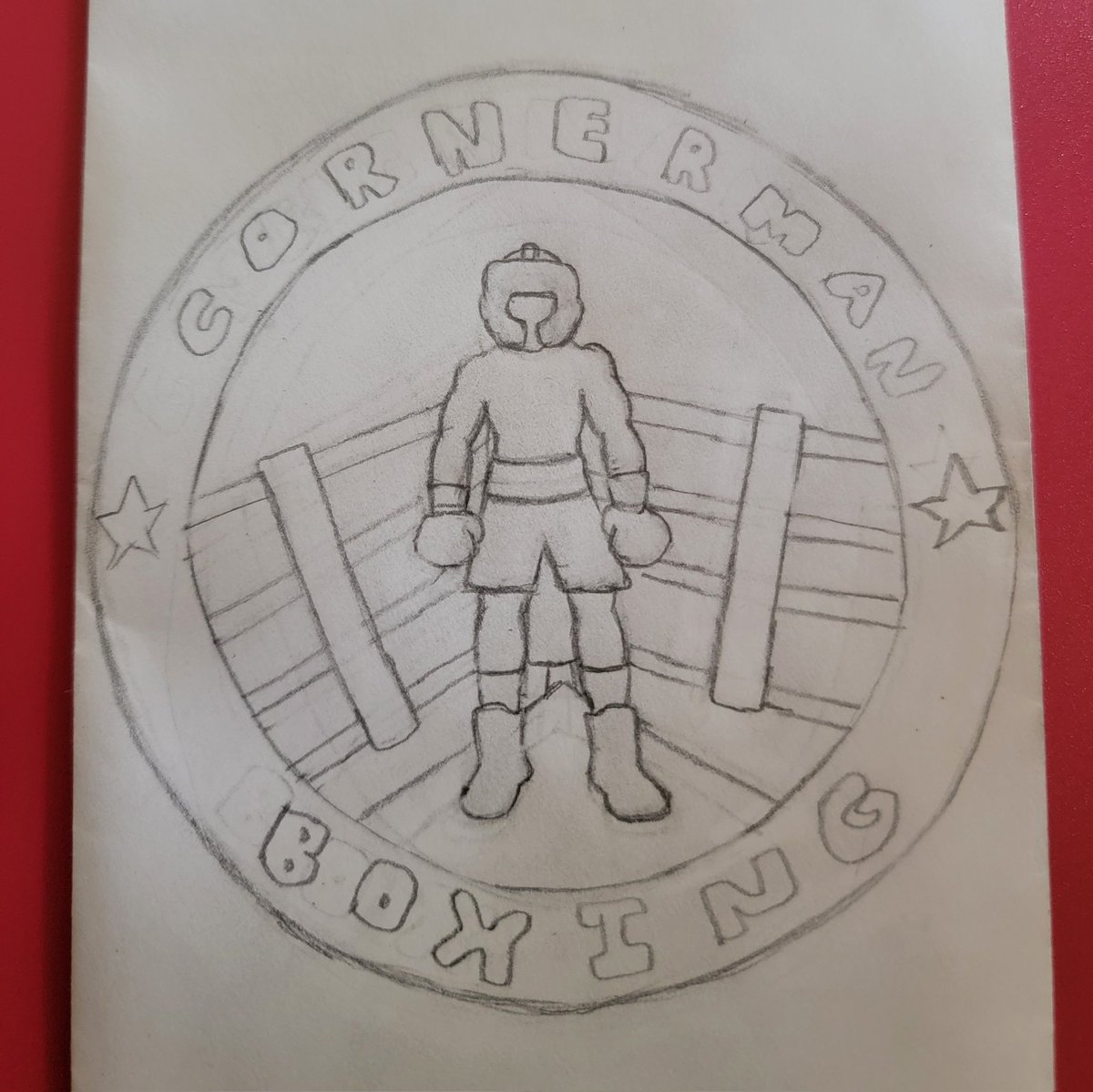 CORNERMAN BOXING 🥊 (@ag_cornerman) on Twitter photo I've sketched and designed a new logo for the brand. What do you all think? 
#CornermanBoxing 🏆 I've sketched and designed a new logo for the brand. What do you all think? 
#CornermanBoxing 🏆