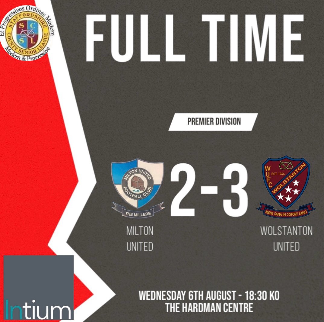 Full time. Losing 1-0 at half time, then going 2-1 down with 20 minutes left we manage to turn things around and take the 3 points with us. Goals coming from, Tom Bisson, Nathan King(P) and Sam Wytcherley with the winner ⚽️⚽️⚽️
