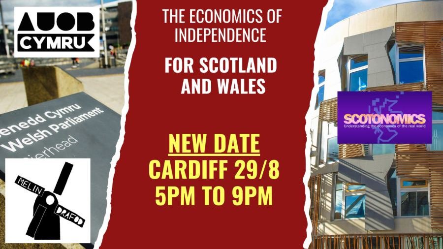 AUOBCymru (@auobcymru) on Twitter photo The Economics of Independence โ Monetary Sovereignty
๐
Friday 29 August 2025
๐ 6:00pm โ 9:30pm
๐ Tramshed Tech, Cardiff
Why an independent Scotland and Wales must issue their own currency from day one.
๐๏ธ Tickets โ ยฃ10 / ยฃ5 concessions:
gallusevents.thrivecart.com/the-economics-โฆ The Economics of Independence โ Monetary Sovereignty
๐
Friday 29 August 2025
๐ 6:00pm โ 9:30pm
๐ Tramshed Tech, Cardiff
Why an independent Scotland and Wales must issue their own currency from day one.
๐๏ธ Tickets โ ยฃ10 / ยฃ5 concessions:
gallusevents.thrivecart.com/the-economics-โฆ