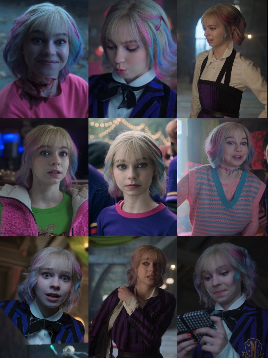 Uma coisa que não está aberta a discussão: a Enid está mais linda do que nunca