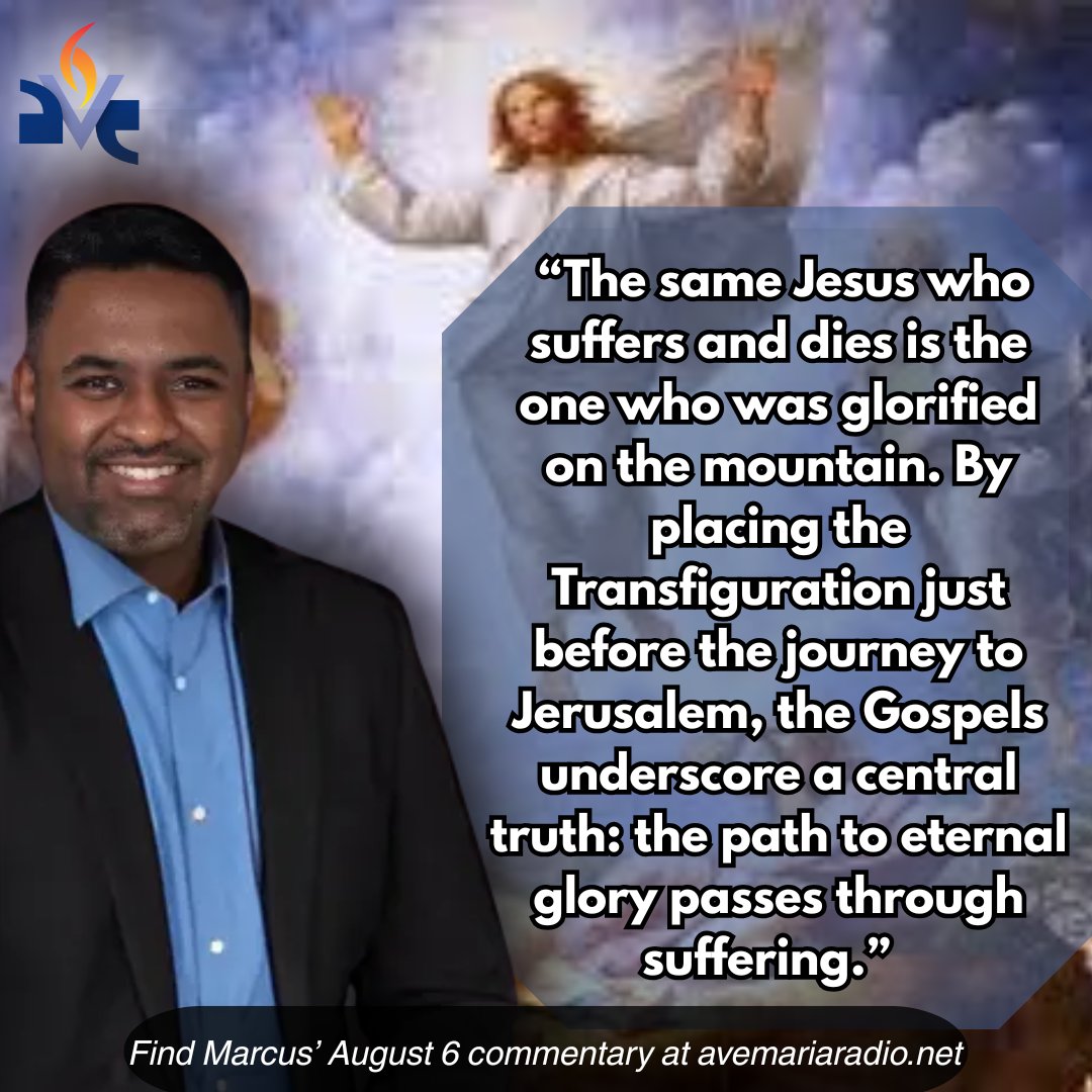 There are important Old Testament connections to the #Transfiguration that highlight the Jewish roots of the Christian faith. Marcus has more in this commentary: 

open.spotify.com/episode/7dNYXd…