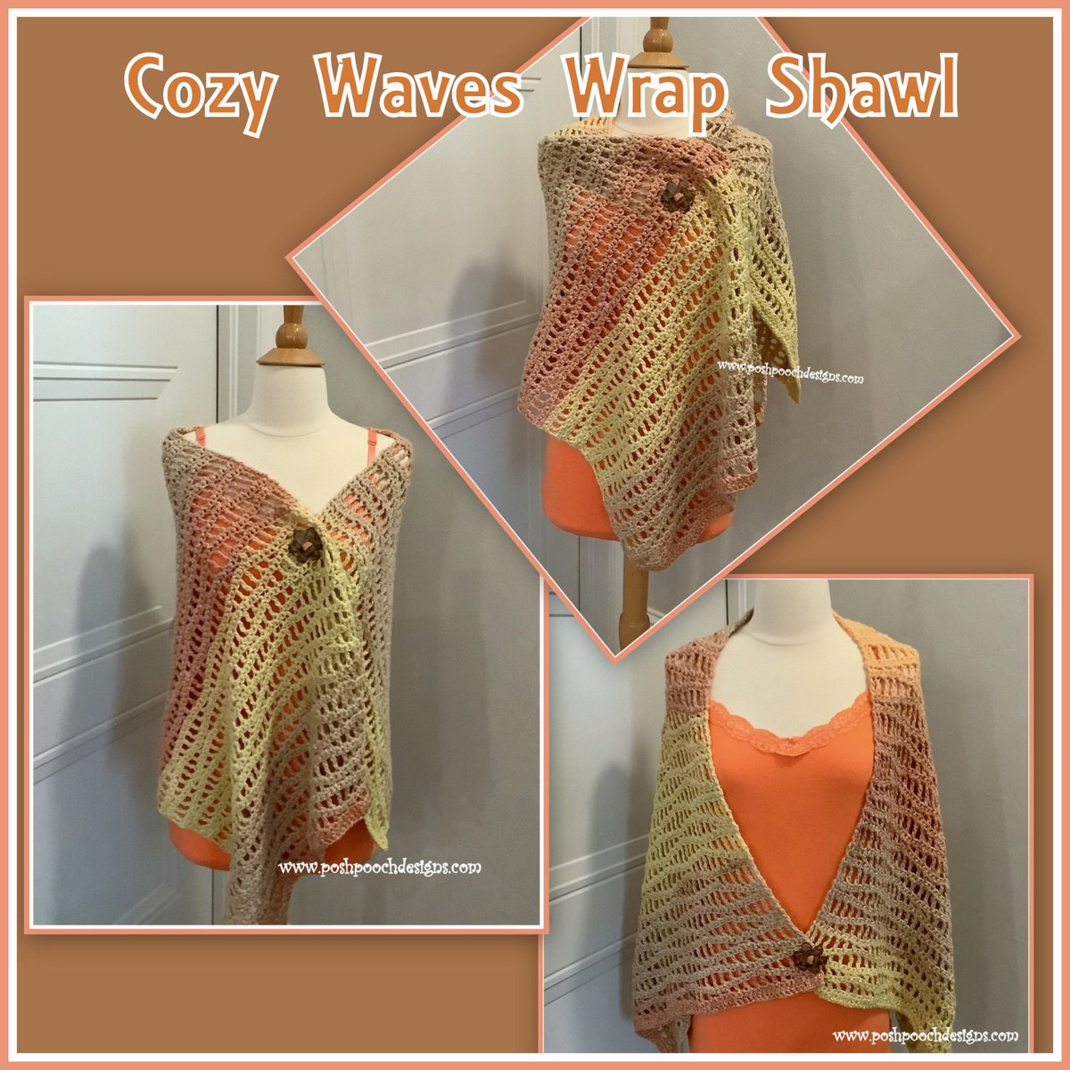 SaraSachCrochet's tweet photo. Cozy Waves Fall Wrap Shawl Crochet Pattern and Video - #fallcrochet #wrap #shawl #crochetpatterns #fall - https://t.co/wxJ2SbY4pn https://t.co/Q0C6RbTjYK