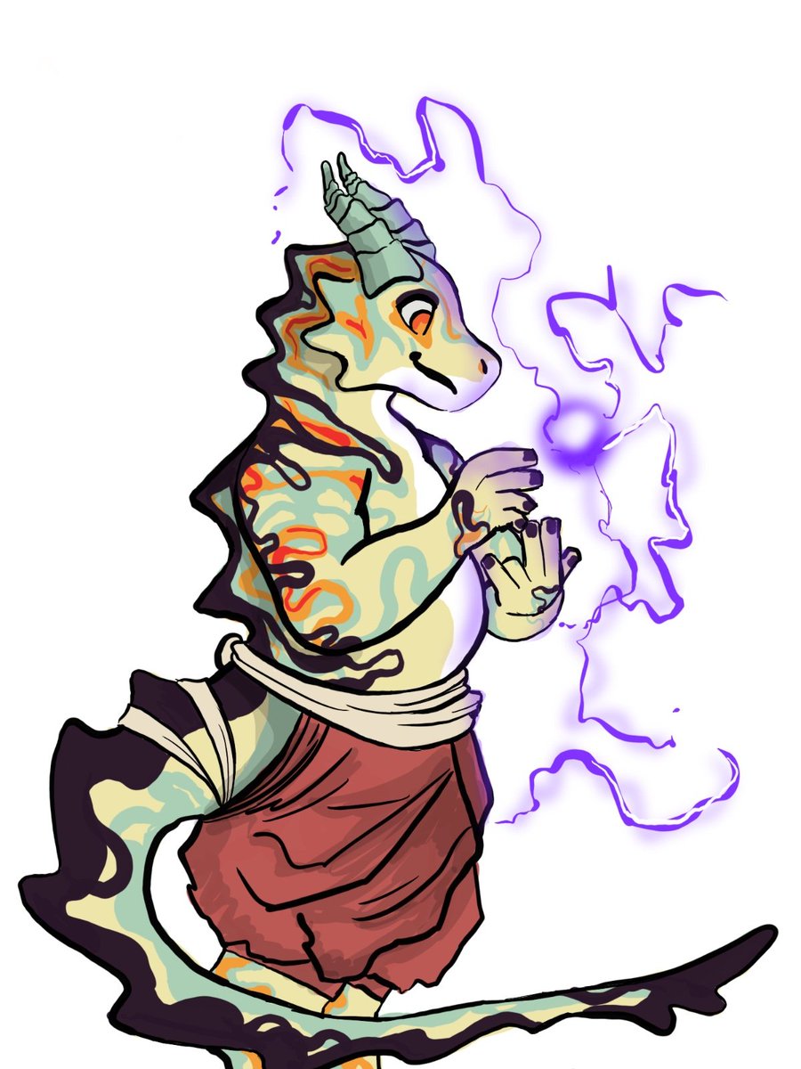 oc novo, um kobol feiticeiro de magia selvagem em #dnd5e 

#ttrpg #rpg