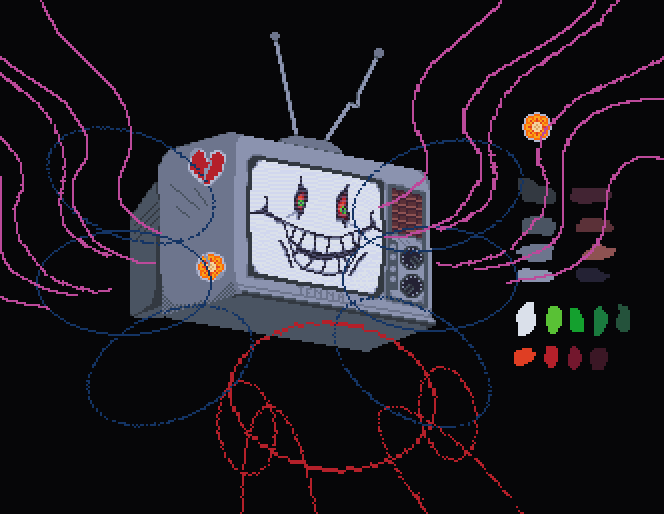 chlortdev's tweet image. dont touch that.. dial..? (WIP) #undertale #undertale10thanniversary