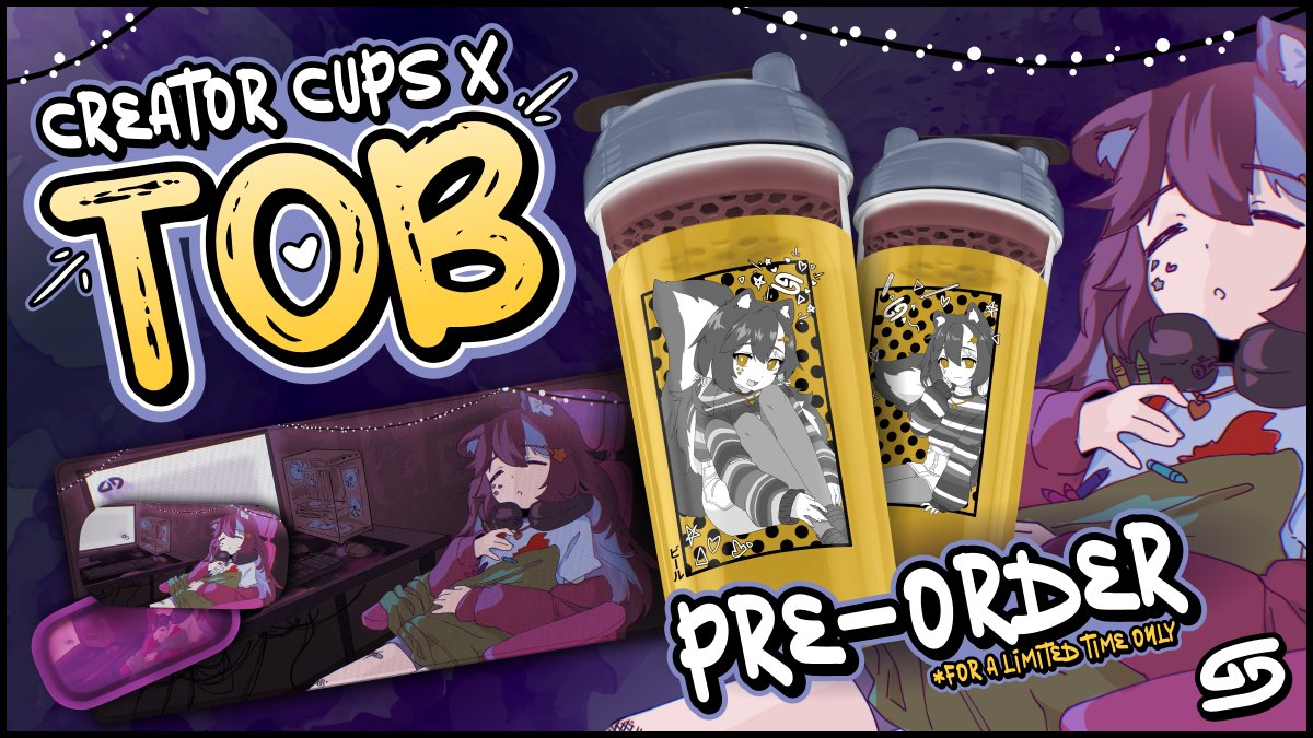 Tob 🦨 🎱🖕 (@unrealgrl) on Twitter photo My waifu cup drop with <a href="/GamerSupps/">Gamer Supps®</a> is now
LIVE
You only have two weeks to get it!!
HURRRY!!!!! My waifu cup drop with <a href="/GamerSupps/">Gamer Supps®</a> is now
LIVE
You only have two weeks to get it!!
HURRRY!!!!!