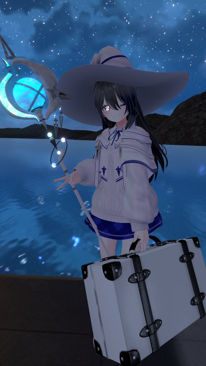 aru214aru's tweet image. おはんよぉ～！( ´ࠔ`* )
ちょっと前のだけど、魔女っ娘しなのちゃん！
新しい髪型もすごくあってて可愛い٩(&amp;gt;ω&amp;lt;*)و
#しなの3D
#code2l9
#muu