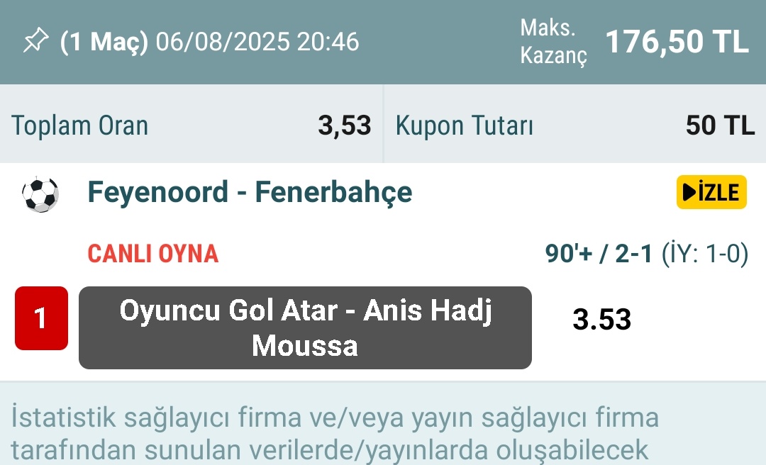 keyif için oynuyorum...