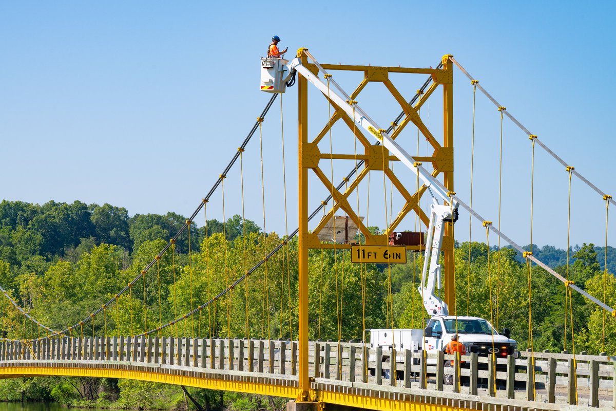 myARDOT's tweet photo. During a routine inspection on Aug. 6, crews found a structural issue on the Little Golden Gate Bridge (Highway 187 over the White River). The bridge is now closed 24/7 while we mobilize a repair crew.

This is why we inspect—to catch problems early and keep you safe. https://t.co/sfiVnciAj2