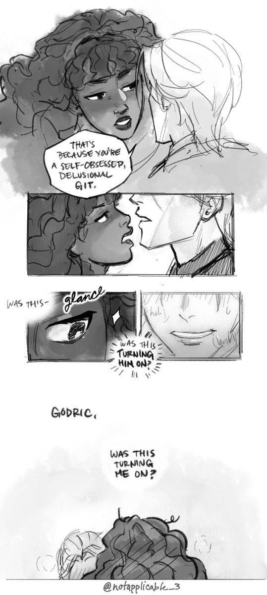 notapplicable_3's tweet photo. Inspired by a scene in Unbearable by Juniper_blue_21 (https://t.co/EKIh1LWd0I) #dramione #femdom #nsfw https://t.co/RNziZxGWUC