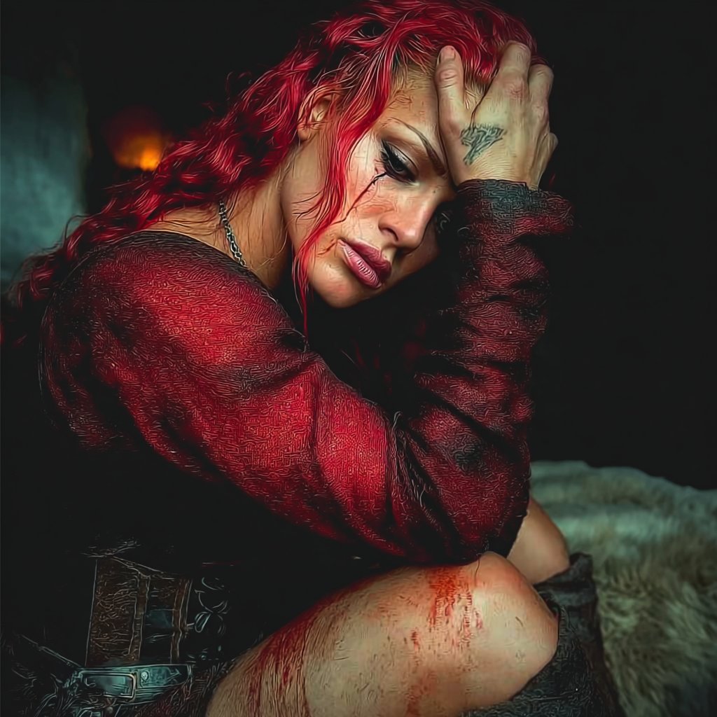 After the night he died I wept my tears until they dried
 But the pain stayed the same I didn't want him to die all in vain
 I made a promise to revenge his soul in time, I'll make them bleed down at my feet
