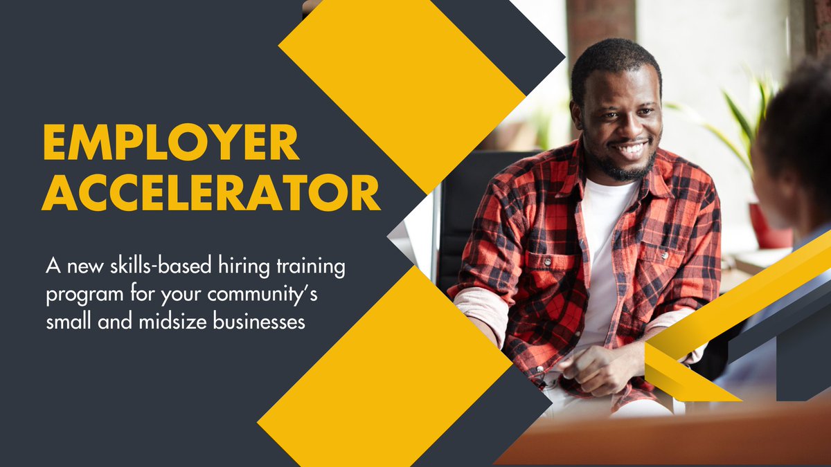 The ACCE Foundation is partnering with chambers to offer skills-based hiring training directly to local employers through the new Employer Accelerator program. 
Promote the Fall 2025 training to your local businesses with our toolkit.
Learn more: bit.ly/ACCEEmployerAc…