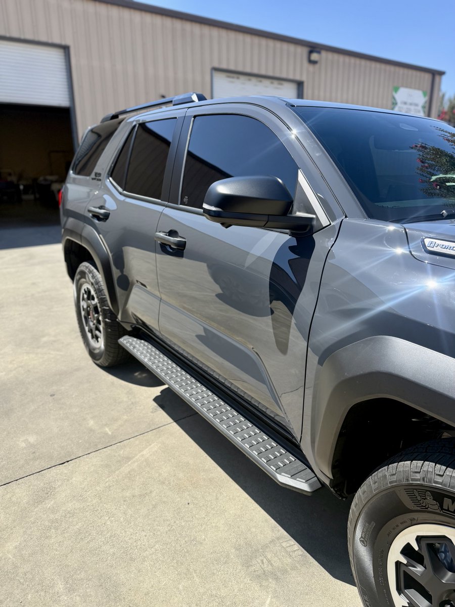 RobustAD's tweet image. Our current customer is an outdoors enthusiast who likes to bike. We installed our 10-year Ceramic Paint Protection Film (PPF) on not just the hood, fenders, and bumper, but also installed it on the back hatch so the paint wouldn’t get any harm while carrying a bike. Smart, yeah?