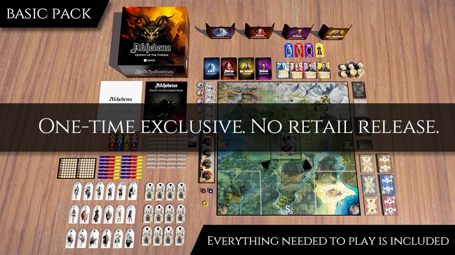 akhedena's tweet photo. One-time exclusive. No retail release.
Everything needed to play is included. 

#boardgames #limitededition #ExclusiveGames #CrowdfundExclusive #OneTimeOnly #NoRetail #NotInStores #NoStoreSales #LimitedPrintRun #FirstAndOnlyPrint #Kickstarter #GamefoundExclusive #GamefoundCampaign #GamefoundOnly #PledgeNow #BackItNow #DontMissOut #BoardGameAddict #BoardGameCollector #TabletopExclusive #RareBoardGame #ExclusiveContent #OnlyOnGamefound #FOMOEdition #SupportIndieGames #TabletopKickstarter #BoardGameDrop #PrintAndPlayNot