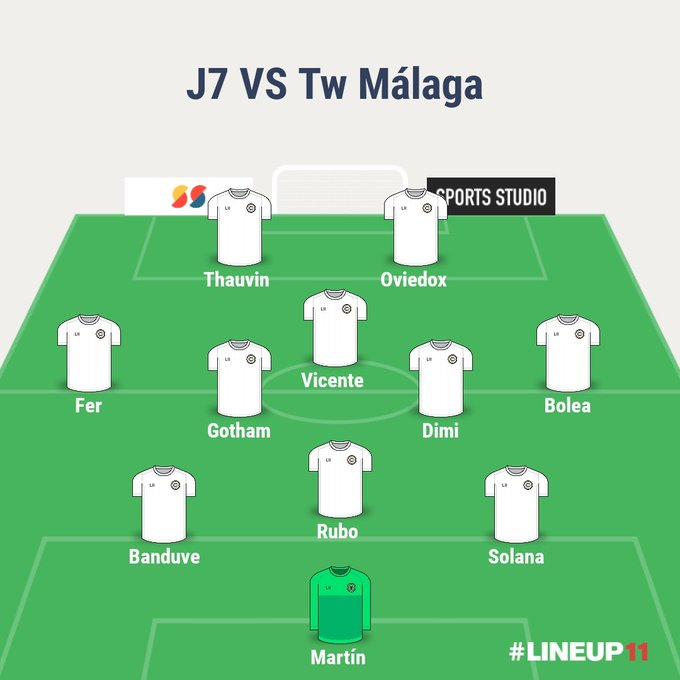 Tw Valencia (@twvalencia_) on Twitter photo XI INICIAL VS TW MÁLAGA
🧤 <a href="/MartinezVCF_/">Martín</a>
🧱 <a href="/jorgito_1623/">Banduve</a>
🧱 <a href="/KTDNrubo/">Rubén Fernández 🧡🖤🦇</a>
🧱 <a href="/dani_solana9/">Solana</a>
⚡️ <a href="/FerElTomatxAzul/">FerElTomateAzul 🦇🇪🇦</a>
⚡️ <a href="/kingbolea/">bolea</a>
🧠 <a href="/Dimitrisme_/">DimitrismeVcf🦇</a>
🧠 <a href="/Gotham_VCF/">GothamVCF (canal YT valencianista)</a>
🪄 <a href="/Vicente_haz/">Vicente Haz</a>
⚽️ <a href="/ThauvinVCF/">A🦇</a>
⚽️ <a href="/Giijonx/">Brouston</a> XI INICIAL VS TW MÁLAGA
🧤 <a href="/MartinezVCF_/">Martín</a>
🧱 <a href="/jorgito_1623/">Banduve</a>
🧱 <a href="/KTDNrubo/">Rubén Fernández 🧡🖤🦇</a>
🧱 <a href="/dani_solana9/">Solana</a>
⚡️ <a href="/FerElTomatxAzul/">FerElTomateAzul 🦇🇪🇦</a>
⚡️ <a href="/kingbolea/">bolea</a>
🧠 <a href="/Dimitrisme_/">DimitrismeVcf🦇</a>
🧠 <a href="/Gotham_VCF/">GothamVCF (canal YT valencianista)</a>
🪄 <a href="/Vicente_haz/">Vicente Haz</a>
⚽️ <a href="/ThauvinVCF/">A🦇</a>
⚽️ <a href="/Giijonx/">Brouston</a>