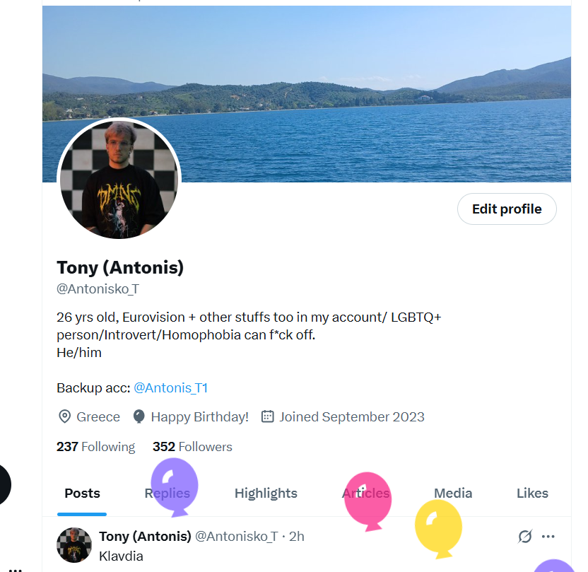 Balloon day today. Happy 27th bday to me!!! 🥳🎂