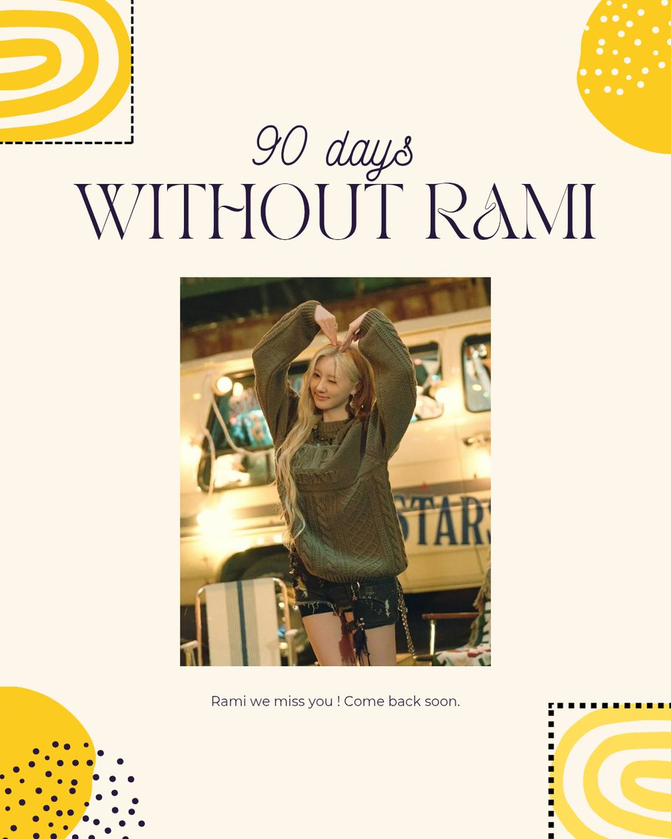 katxx_file's tweet photo. 90 DAYS WITHOUT RAMI..🙁
Bring. Rami. Back.
#RAMIDESERVESBETTER #WhereIsRami #BABYMONSTER #SHINRAMI
#RAMI #라미 https://t.co/WDM4n4df1G