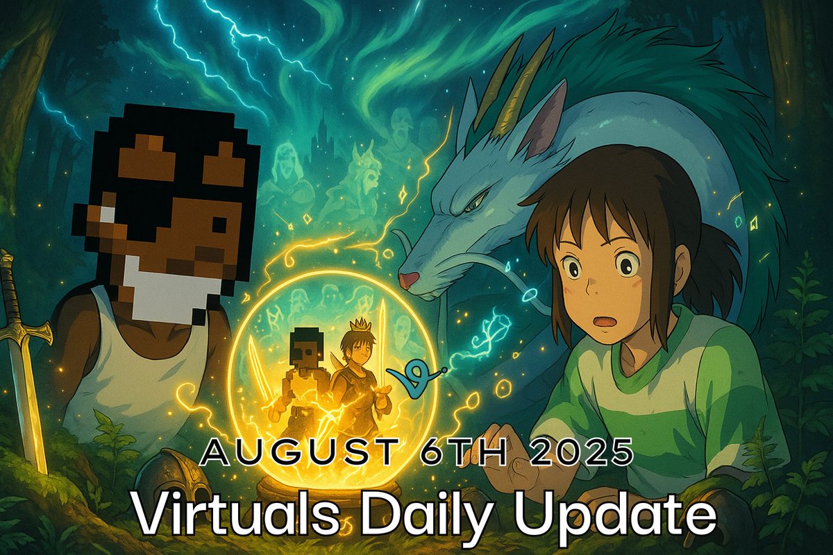 Graeme 🍅 (@gkisokay) on Twitter photo Virtuals Daily Update | August 6th, 2025
Stay up to date on all the news from the <a href="/virtuals_io/">Virtuals Protocol</a> ecosystem over the last 24 hours…⏬ Virtuals Daily Update | August 6th, 2025
Stay up to date on all the news from the <a href="/virtuals_io/">Virtuals Protocol</a> ecosystem over the last 24 hours…⏬