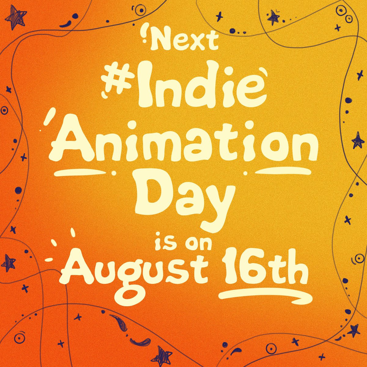 The next #IndieAnimationDay is August 16th!!! We can’t wait to support indie animation together in ten days!!