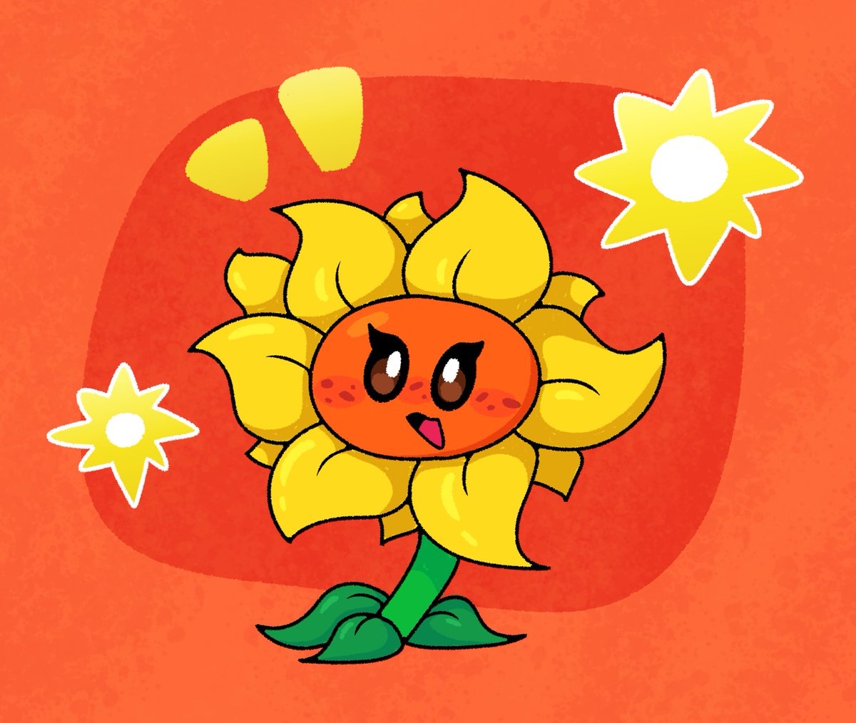 Doodling for Replanted - 1: Sunflower
#plantsvszombies #plantsvszombiesfanart