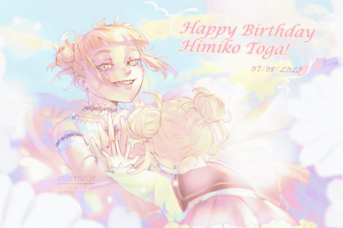 Not even late this year, happy Cutest Girl Day! 

#トガヒミコ誕生祭2025
#himikotoga #togahimiko