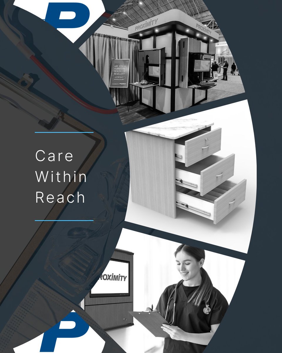 ProximitySys's tweet image. From ergonomic design to seamless installation, our U.S.-based team is ready to optimize your clinical environment with custom solutions that elevate comfort, care, and efficiency. 🔧🇺🇸 #ClinicalWorkflow #HealthcareInnovation