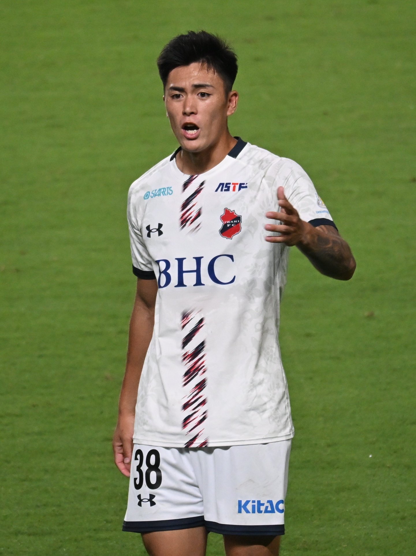 選手支給品　いわきFC オーセンティック ハーフパンツ　熊田直紀選手 54867-634-