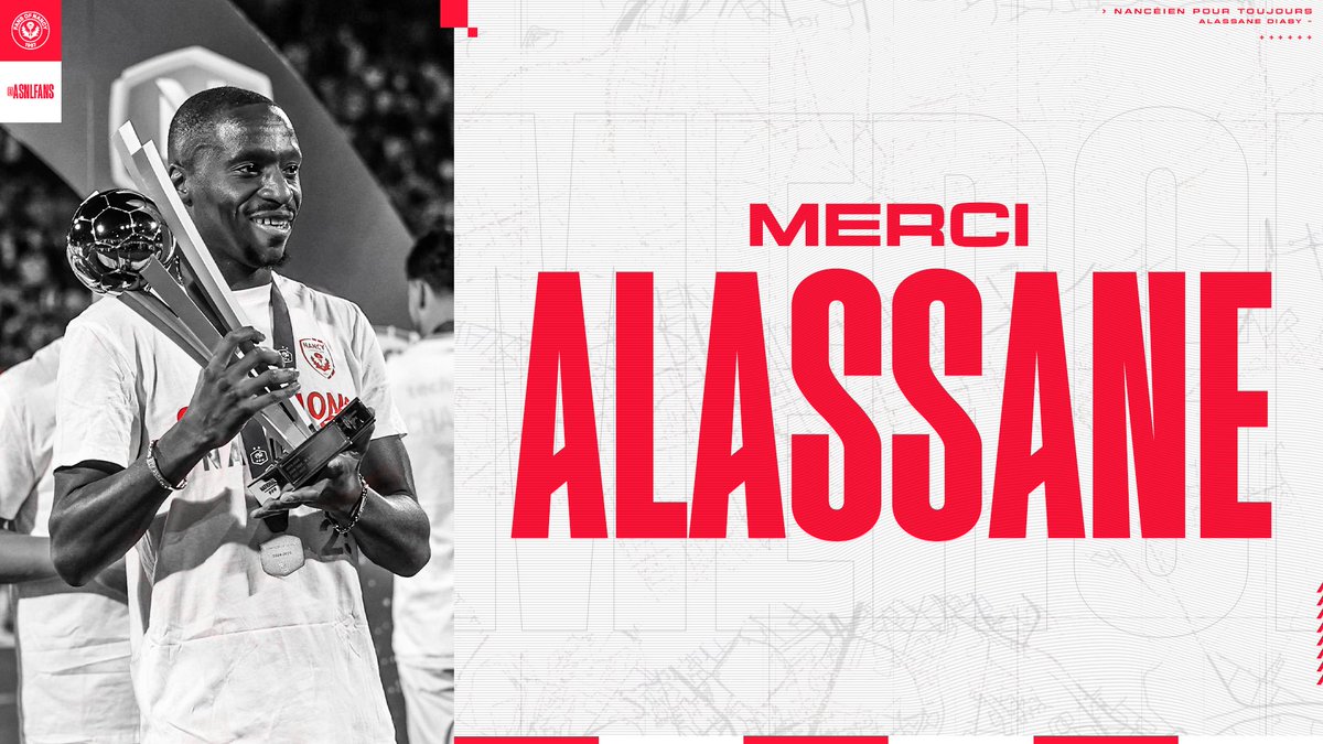 asnlfans's tweet image. 🔚 En fin de contrat à l’ASNL depuis le 30 juin, Alassane Diaby a adressé un très joli message d’au revoir sur son compte Instagram. 

💬 « Je suis fier d'avoir contribué à cette montée, ma 3ème en National 1 après celles avec Pau, QRM et aujourd'hui Nancy. Accompagner un club…
