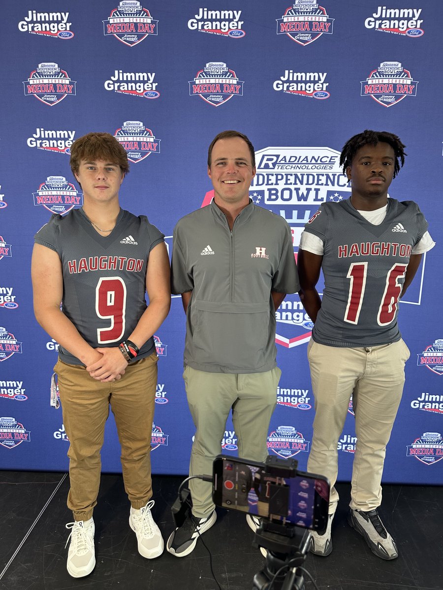 Thank you to the Radiance Technologies Independence Bowl for hosting their first High School Media Day this morning in the Stadium Club.  It was a great event for athletes and media to help kick off the season.