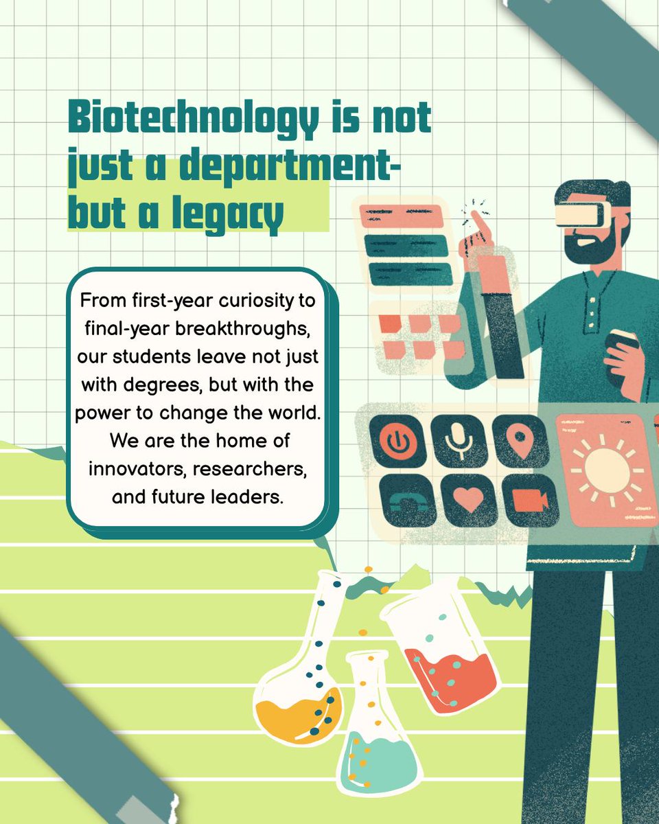 msmubarik's tweet photo. #Biotechnology is the frontier where science meets innovation. #BS_Biotechnology program at the #Univ_of_Narowal is where science gets real. 
Apply now! 
#https://admissions.uon.edu.pk/application/index.php
@UONoffical
#Dept_of_Biotechnology 
#Innovation
#Future_of_Science https://t.co/b03WsJFuVX