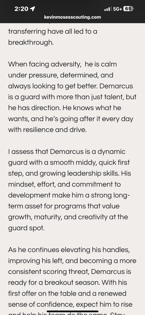 DeMarcus Robinson (@demarcus2026) on Twitter photo Hey ! If you would like to take time out your day to read about me and my journey click here to read! Thank you !
kevinmosesscouting.com/blog
<a href="/KevinMoses38/">Kevin Moses LLC</a> <a href="/Roosevelt_Hoops/">Roosevelt Basketball</a> <a href="/MrBowtie1982/">Mr. Bowtie's Texas High School Sports Machine</a> Hey ! If you would like to take time out your day to read about me and my journey click here to read! Thank you !
kevinmosesscouting.com/blog
<a href="/KevinMoses38/">Kevin Moses LLC</a> <a href="/Roosevelt_Hoops/">Roosevelt Basketball</a> <a href="/MrBowtie1982/">Mr. Bowtie's Texas High School Sports Machine</a>