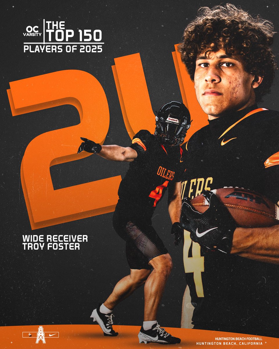 Foster ready for a big season, as he checks in at #24 on the Orange County Top 150