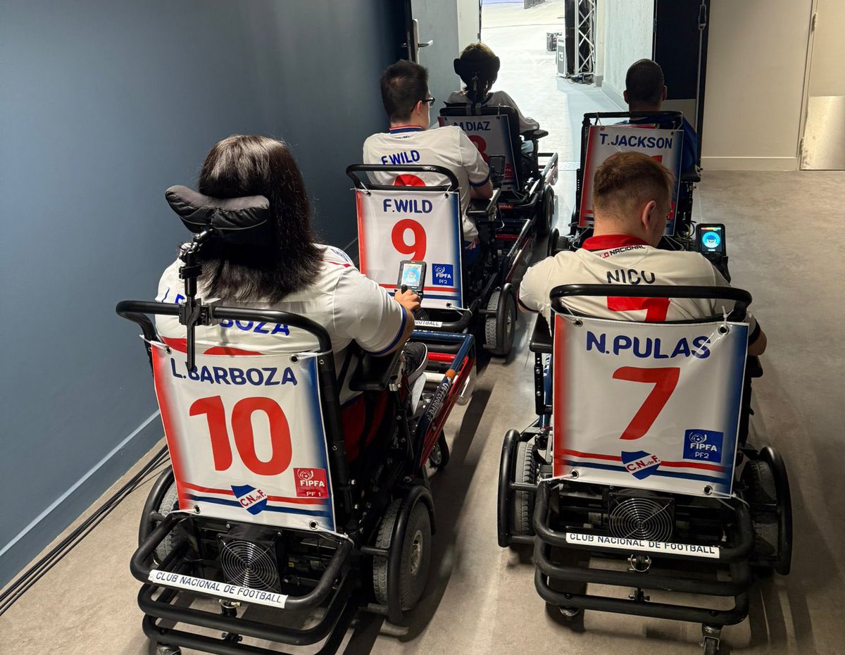 🏆 ¡NACIONAL CAMPEÓN INVICTO DEL APERTURA! 🏆

Este fin de semana se vivieron tres partidos que sellaron una campaña soñada para Nacional Powerchair 💪⚽️
✅ 11-0 a Peñarol
✅ 4-0 a Paysandú 
✅ 8-0 a Paysandú

🔴⚪🔵 ¡Campeones invictos!
🎯 Goleador del torneo: Marco Díaz