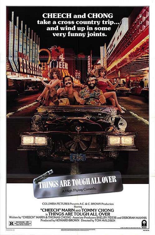 FilmNewsNos's tweet photo. 🎬MOVIE HISTORY: 43 years ago today, August 6, 1982, the movie ‘Things Are Tough All Over’ opened in theaters!
#CheechMarin #TommyChong #EvelynGuerrero #JohnSteadman @MrGeorgeWallace #ToniAttell #MikeBacarella #BillyBeck #SentaMoses #DaveCoulier #RubyWax #TomAvildsen https://t.co/hHnwkzoJkl