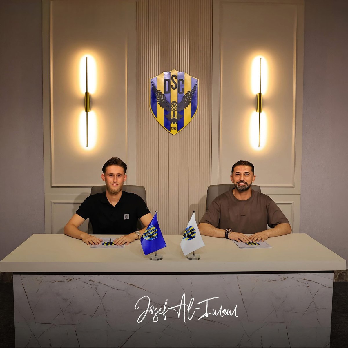 لاعب منتخبنا الأولمبي يوسف الإمام ينتقل إلى نادي دهوك لتمثيله في الموسم القادم 🤝

#العراق