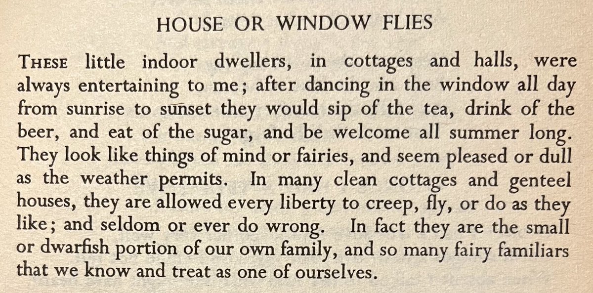 John Clare, "House or Window Flies"