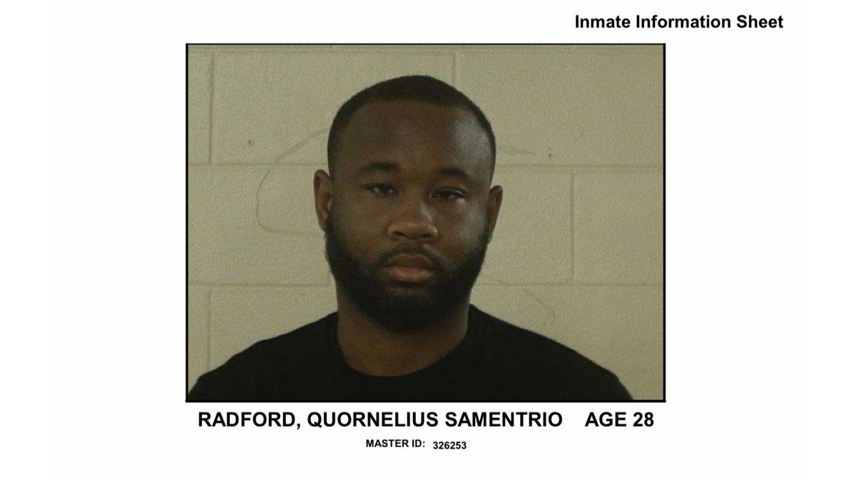This is a DUI mugshot from earlier this year of the Fort Stewart shooting suspect 

Full statement from an Army Official to NewsNation:
"Sgt. Quornelius Samentrio Radford, from Jacksonville, Florida joined the regular Army as an Automated Logistical Specialist in January 2018. He