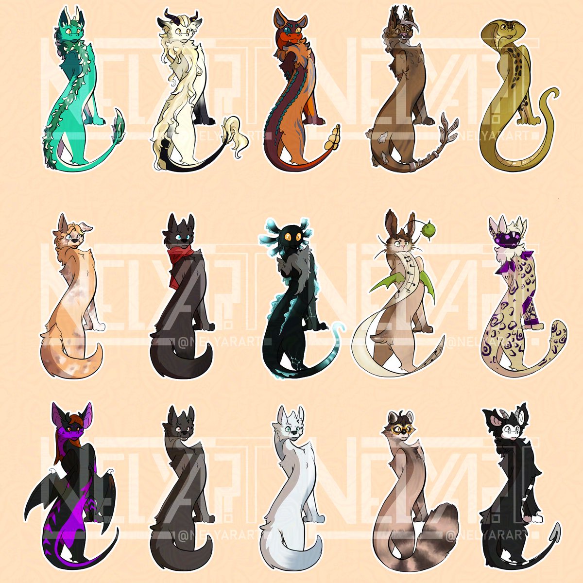 NelyarArt's tweet photo. This was supposed to be four stickers.
FOUR [send help]

#art #digitalart #furry #furryart #twimst #sticker https://t.co/e3B1g5q7io