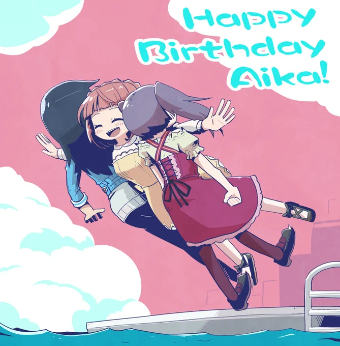 過去絵になっちゃうけど愛花はぴば! #相河愛花生誕祭 #アリスギア