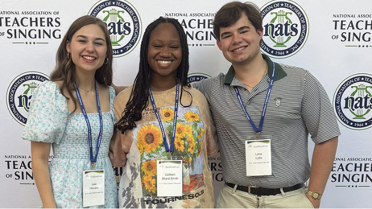 From Furman’s McAlister, to the National Association of Teachers of Singing competition. Colleen Allard-Smith '25 is living proof of what happens when committed faculty mentorship meets ambitious students.

Read more about Colleen's operatic journey and how Furman's personalized