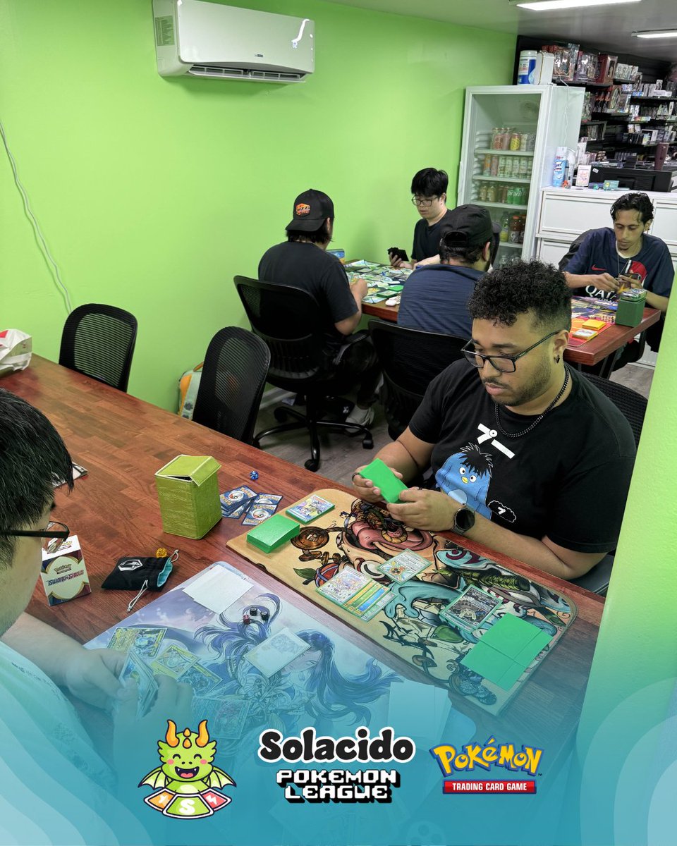 💥 Another week, another epic Pokémon showdown! Big congrats to our Top 4 for bringing their A-game, and a huge thanks to all trainers who joined the battle this week! The stage is set for next Tuesday—are you ready to claim victory? See you there! 🏆🔥

#SolacidoTCG #tcg