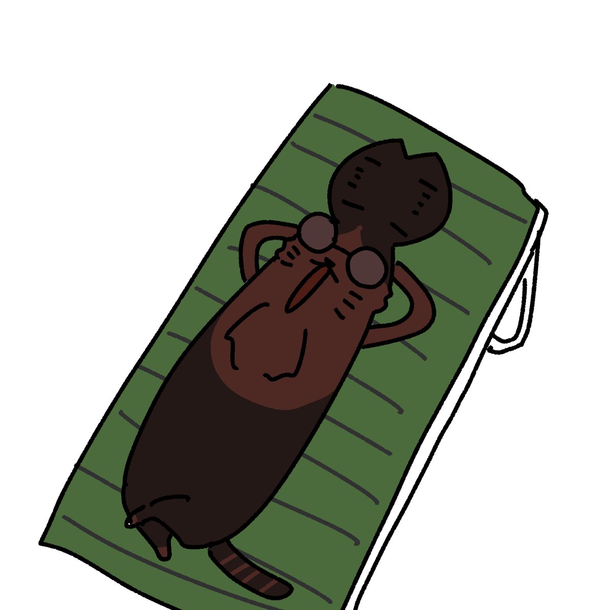 「#本ミリバール 焼く猫です」|honmirinのイラスト