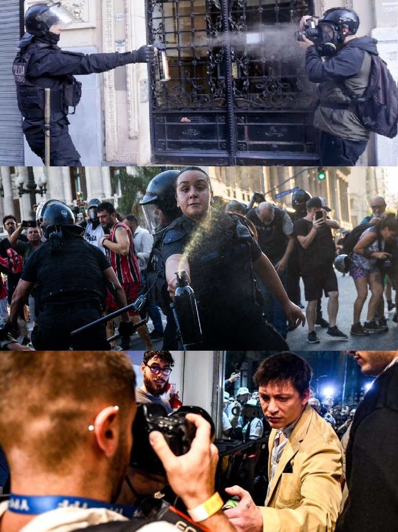 Las balas que más les entran a este Gobierno salen del disparo de una cámara. Por eso siempre los atacan.