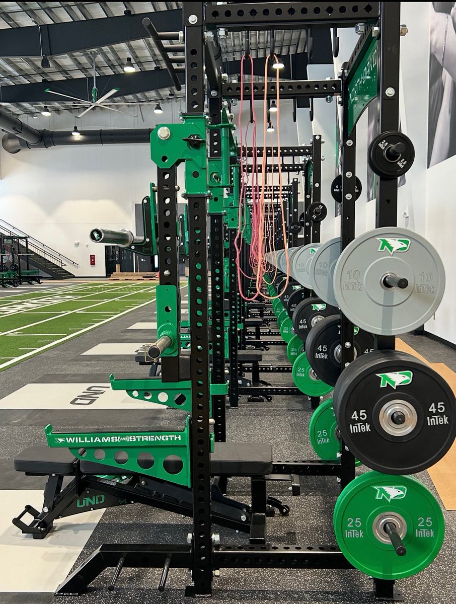 Intek Strength (@intekstrength) on Twitter photo The hay is in the barn. No doubt this bad azz facility has been out to the test this offseason.
<a href="/coachdjstein/">Derek Stein</a> <a href="/UNDfootball/">North Dakota Football</a> <a href="/UNDsports/">NorthDakotaAthletics</a>
#LGH #UNDproud #intekstrength #intek #weightroom #strengthandconditioning The hay is in the barn. No doubt this bad azz facility has been out to the test this offseason.
<a href="/coachdjstein/">Derek Stein</a> <a href="/UNDfootball/">North Dakota Football</a> <a href="/UNDsports/">NorthDakotaAthletics</a>
#LGH #UNDproud #intekstrength #intek #weightroom #strengthandconditioning