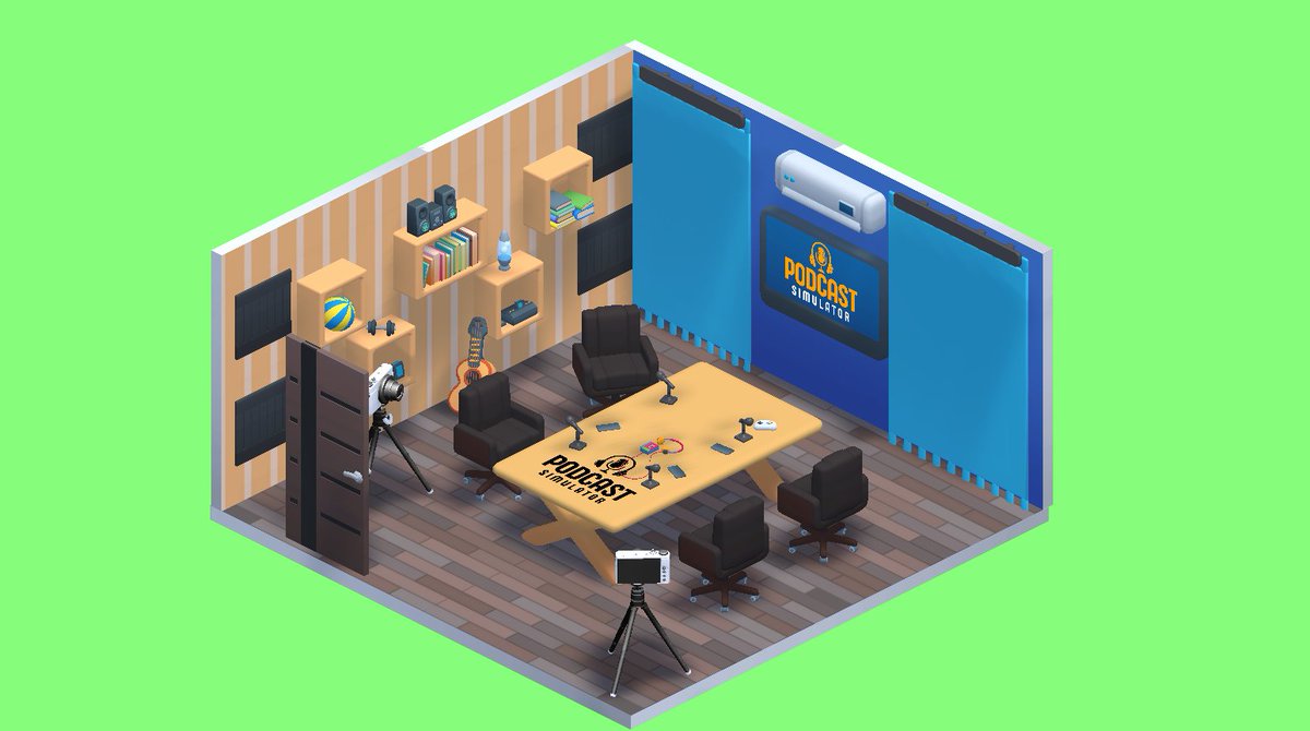 GabreuSenra's tweet image. Its taking some shape! Inspired by games like @Tyler_TVGS Schedule 1, @GD_whisperrr, @KenneyNL and @MegaCrit. I&apos;m developing Podcast Simulator! Stay tunned for more updates!
#gamedev #SimulationGames #indiegames