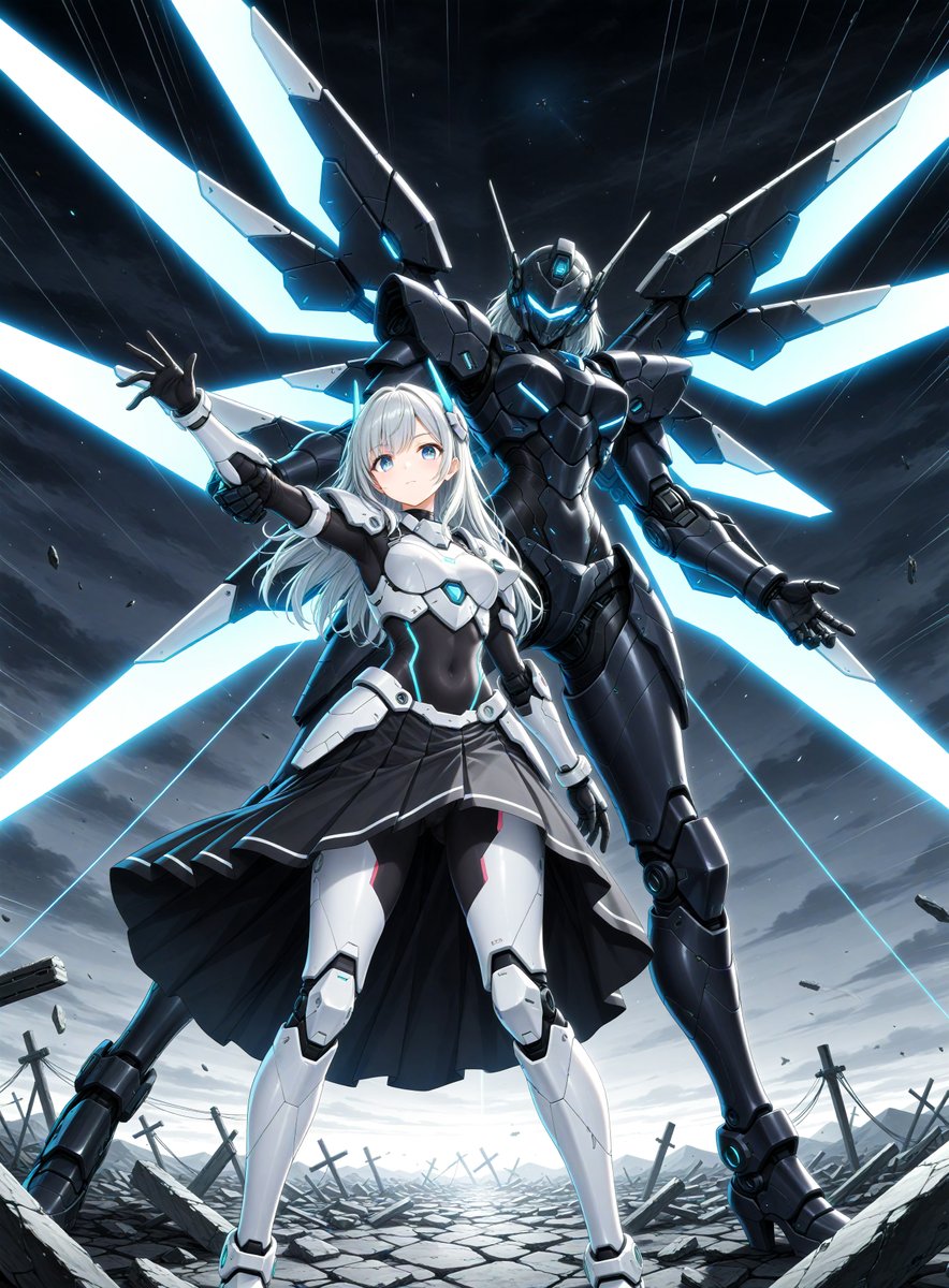 お昼のメカ少女
Mecha Girl at Noon in Japan