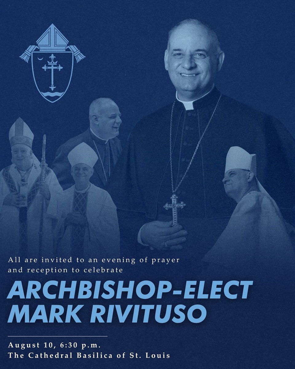 Join us in celebrating Archbishop-elect Rivituso’s upcoming installation as Archbishop of Mobile, Alabama! 

We are grateful for his passionate servant leadership and pray for him as he enters this new chapter of ministry.
